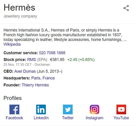 Hermes phone number